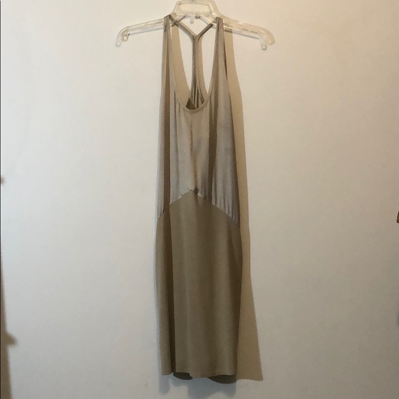 Gorgeous Gold Silk Dress - Picture 1 of 4